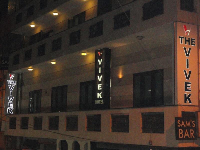 Vivek Hotel Neu-Delhi Exterior foto